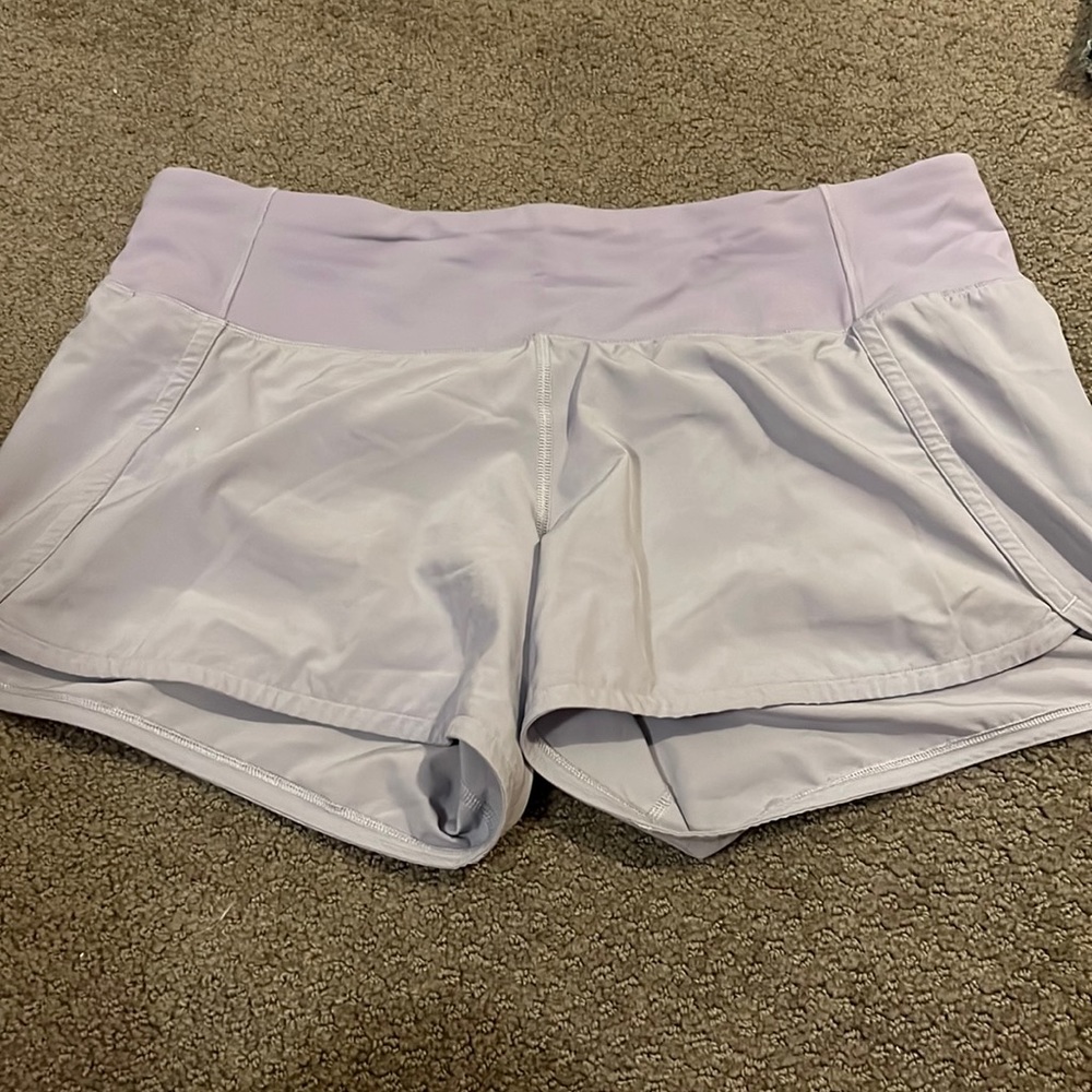 purple lululemon short